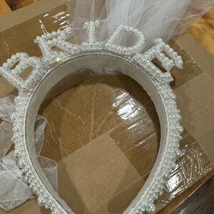 Bridal shower veil